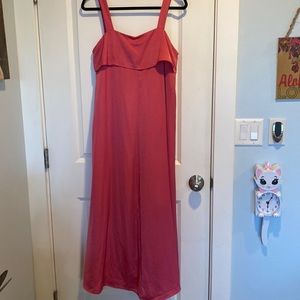 Silky summer dress
